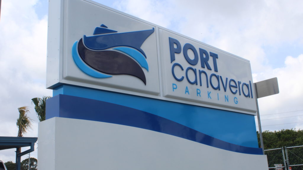 Port Canaveral Sign