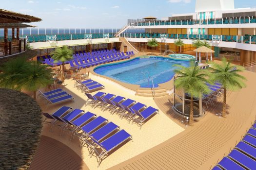 Pool on Cruise ship